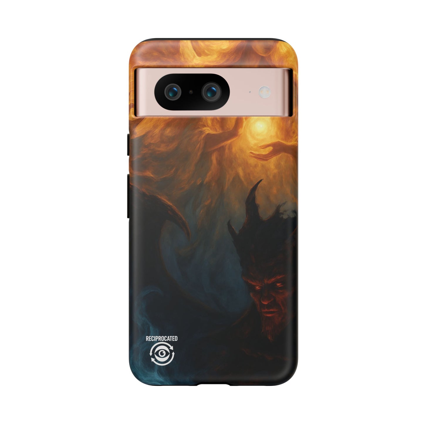 Tough Cases - Angelic Art Phone Case | Dark Fantasy Design, Unique Gift for Gamers, Halloween Decor, Protective Cover, Stylish Accessory