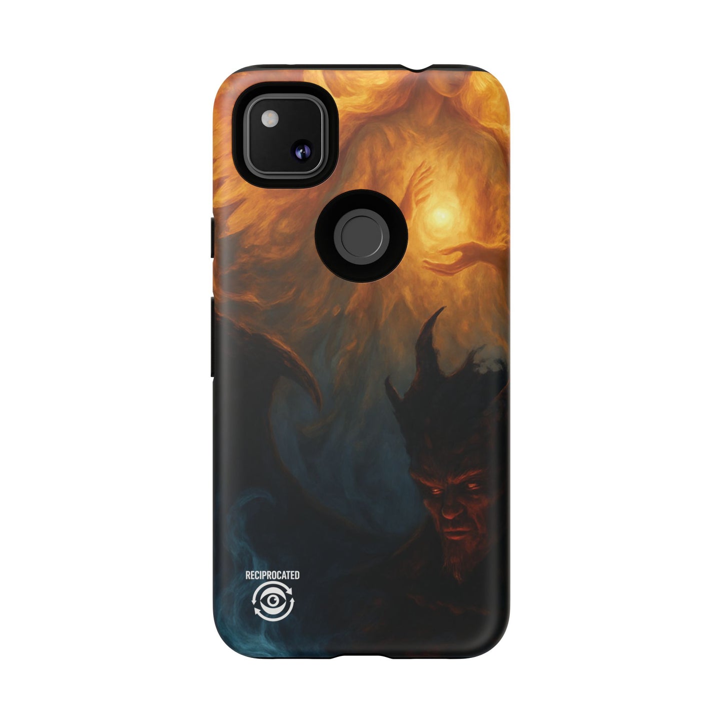 Tough Cases - Angelic Art Phone Case | Dark Fantasy Design, Unique Gift for Gamers, Halloween Decor, Protective Cover, Stylish Accessory