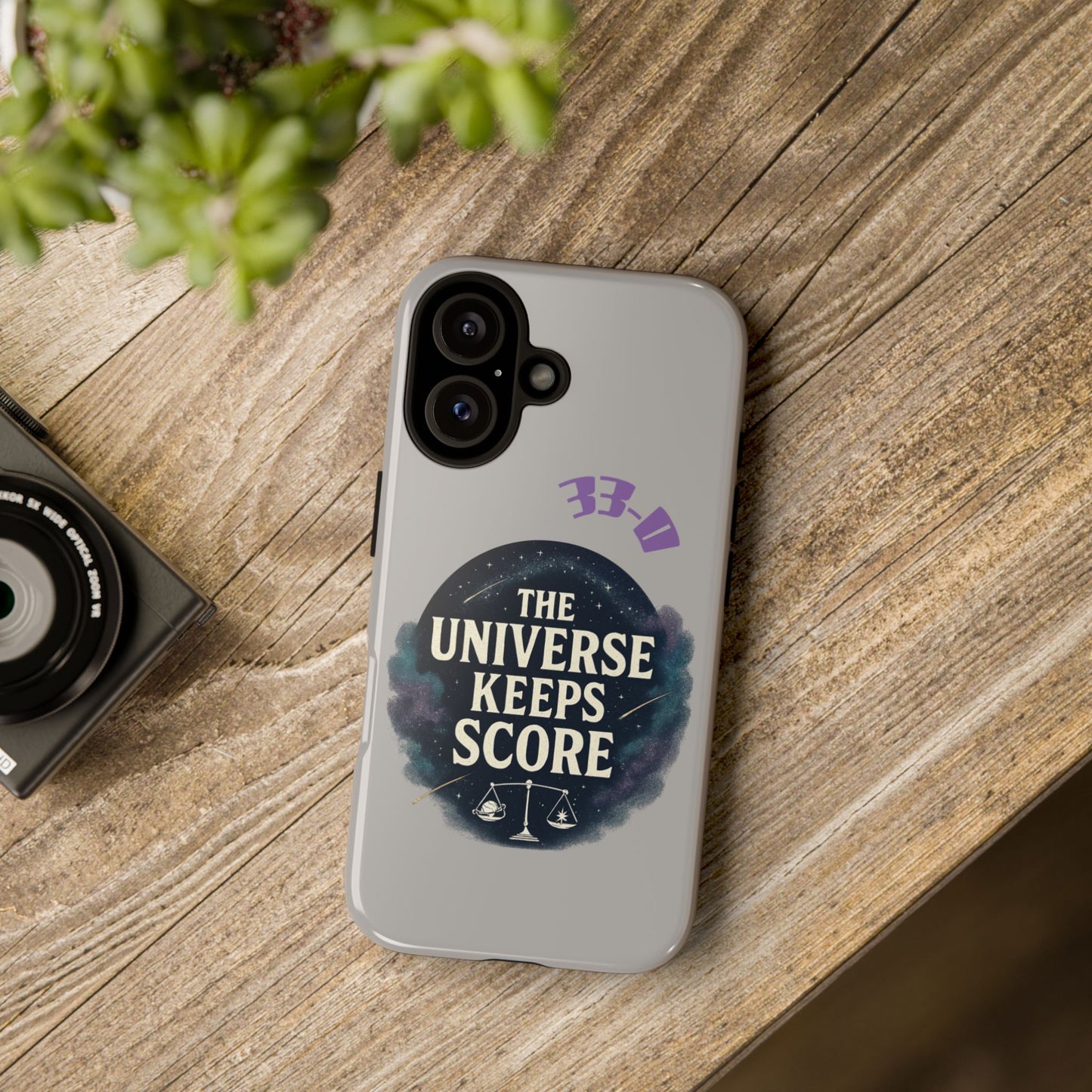 Galaxy-Themed Phone Case, The Universe Keeps Score Case, Astrology Gifts, Outer Space Accessories, Unique Phone Covers