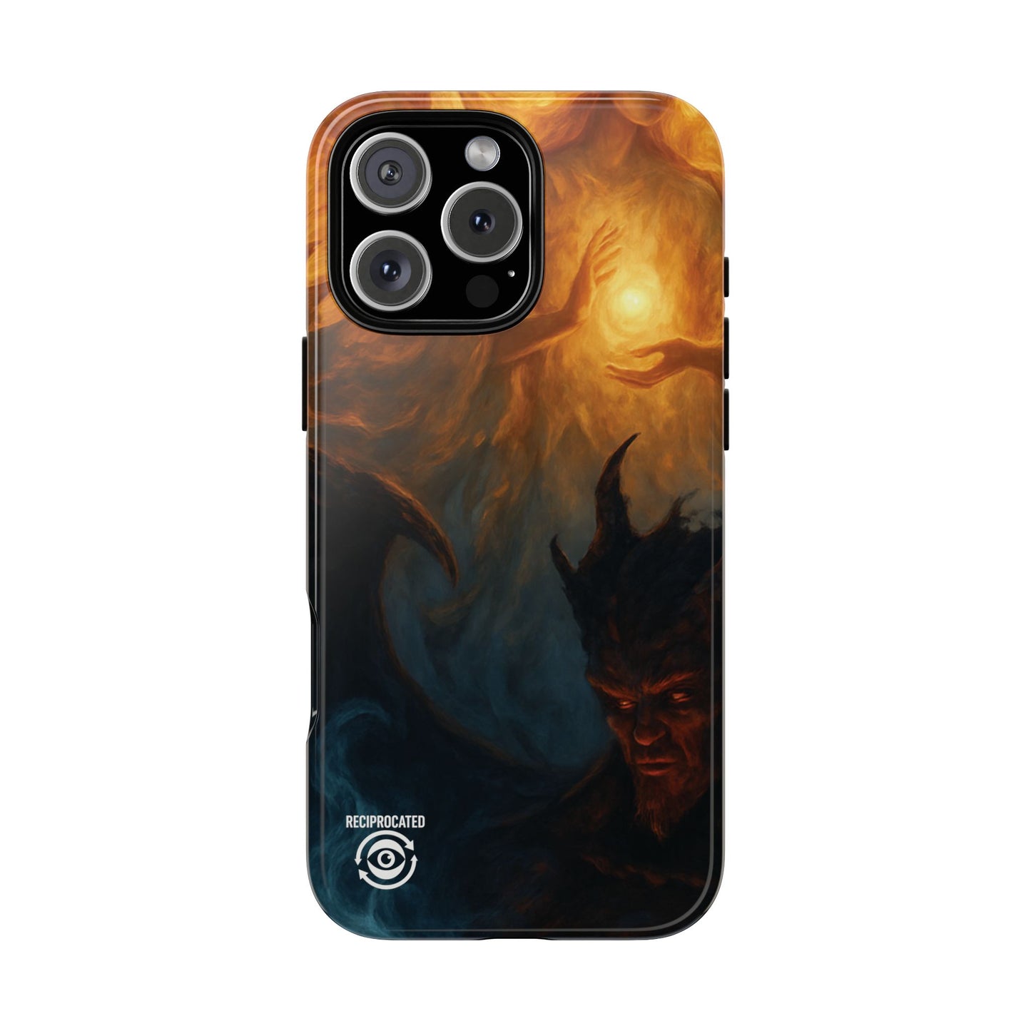 Tough Cases - Angelic Art Phone Case | Dark Fantasy Design, Unique Gift for Gamers, Halloween Decor, Protective Cover, Stylish Accessory
