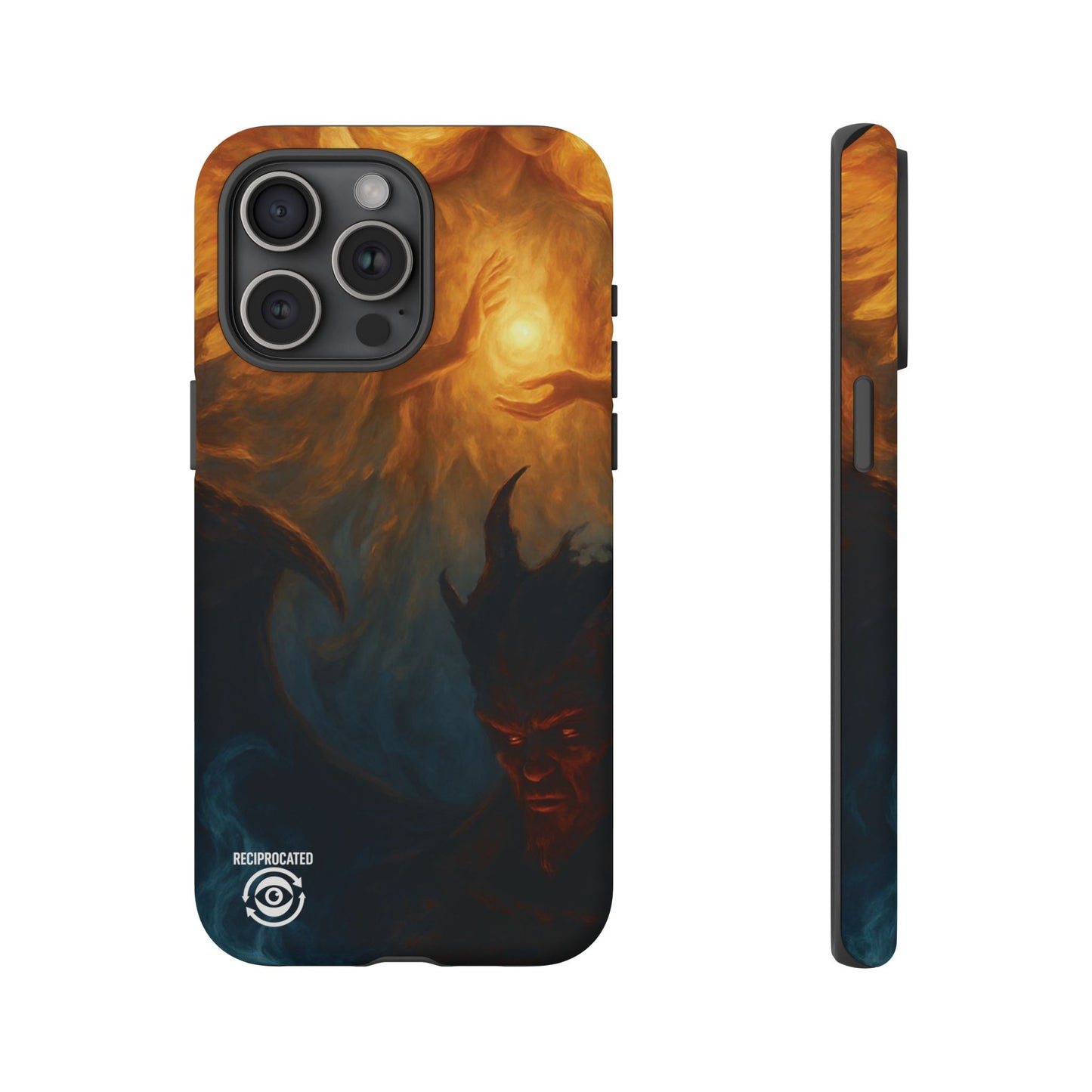 Tough Cases - Angelic Art Phone Case | Dark Fantasy Design, Unique Gift for Gamers, Halloween Decor, Protective Cover, Stylish Accessory