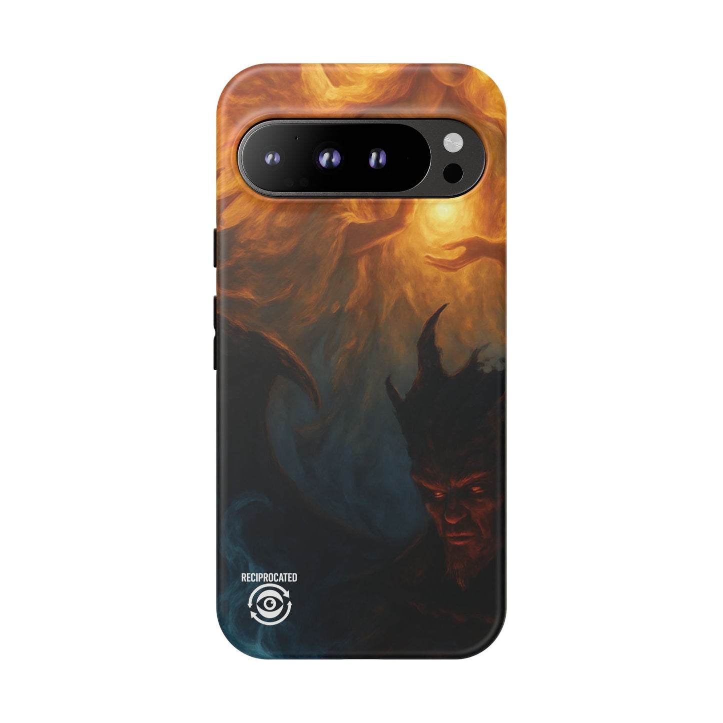 Tough Cases - Angelic Art Phone Case | Dark Fantasy Design, Unique Gift for Gamers, Halloween Decor, Protective Cover, Stylish Accessory