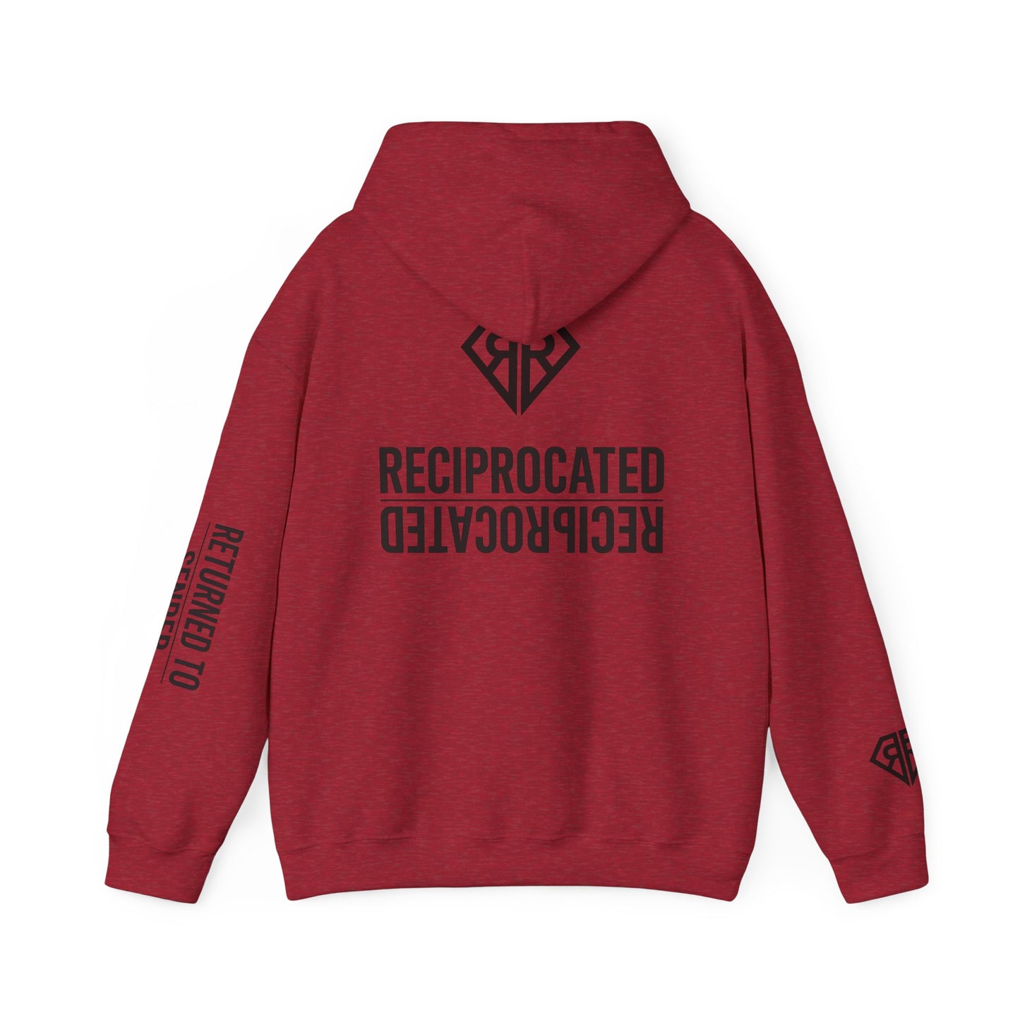 Reciprocated Energy Unisex Heavy Blend Hoodie, Inspirational Sweatshirt, Self-Care Gift, Motivational Apparel, Cozy Gift for Friends