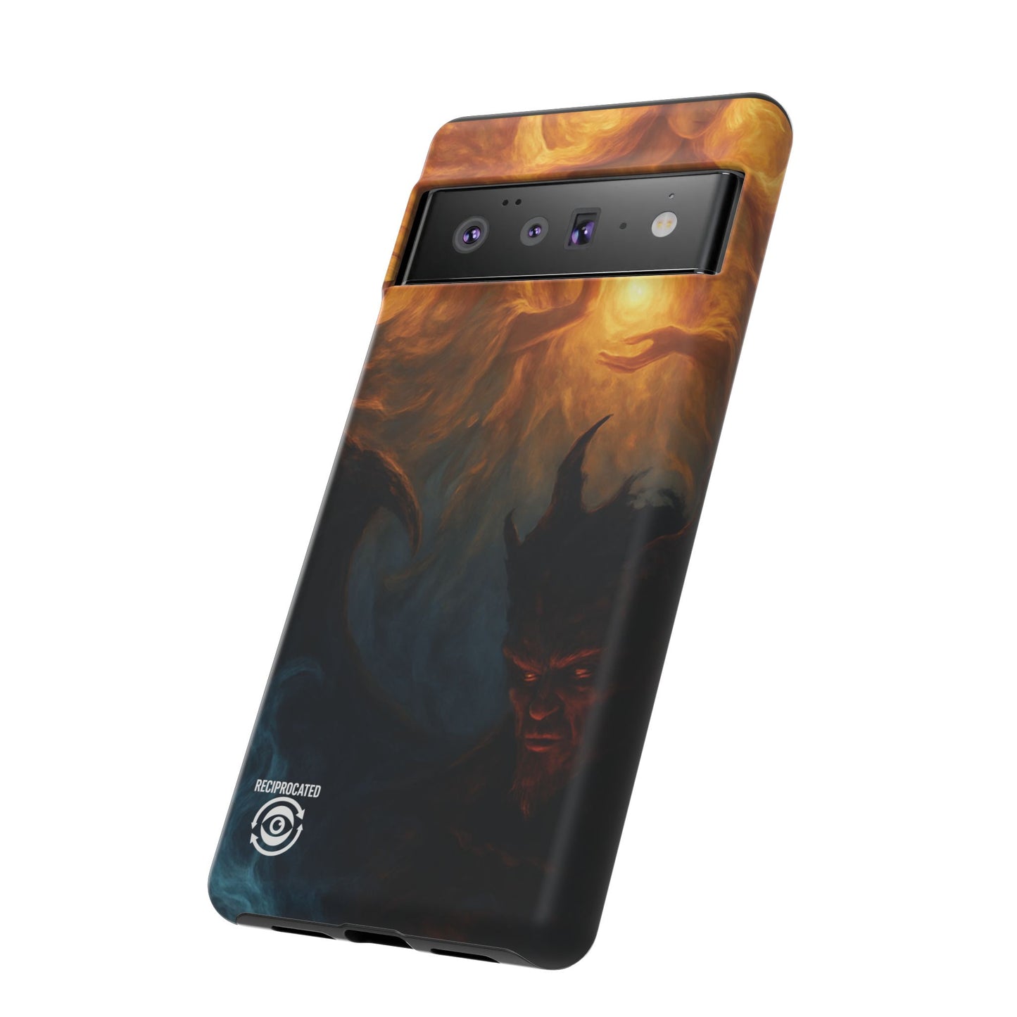 Tough Cases - Angelic Art Phone Case | Dark Fantasy Design, Unique Gift for Gamers, Halloween Decor, Protective Cover, Stylish Accessory