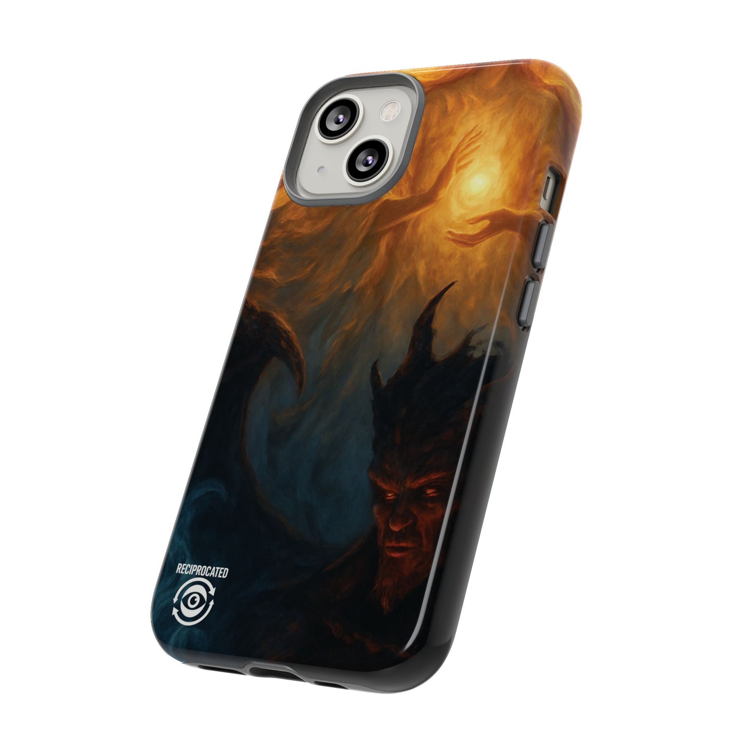 Tough Cases - Angelic Art Phone Case | Dark Fantasy Design, Unique Gift for Gamers, Halloween Decor, Protective Cover, Stylish Accessory