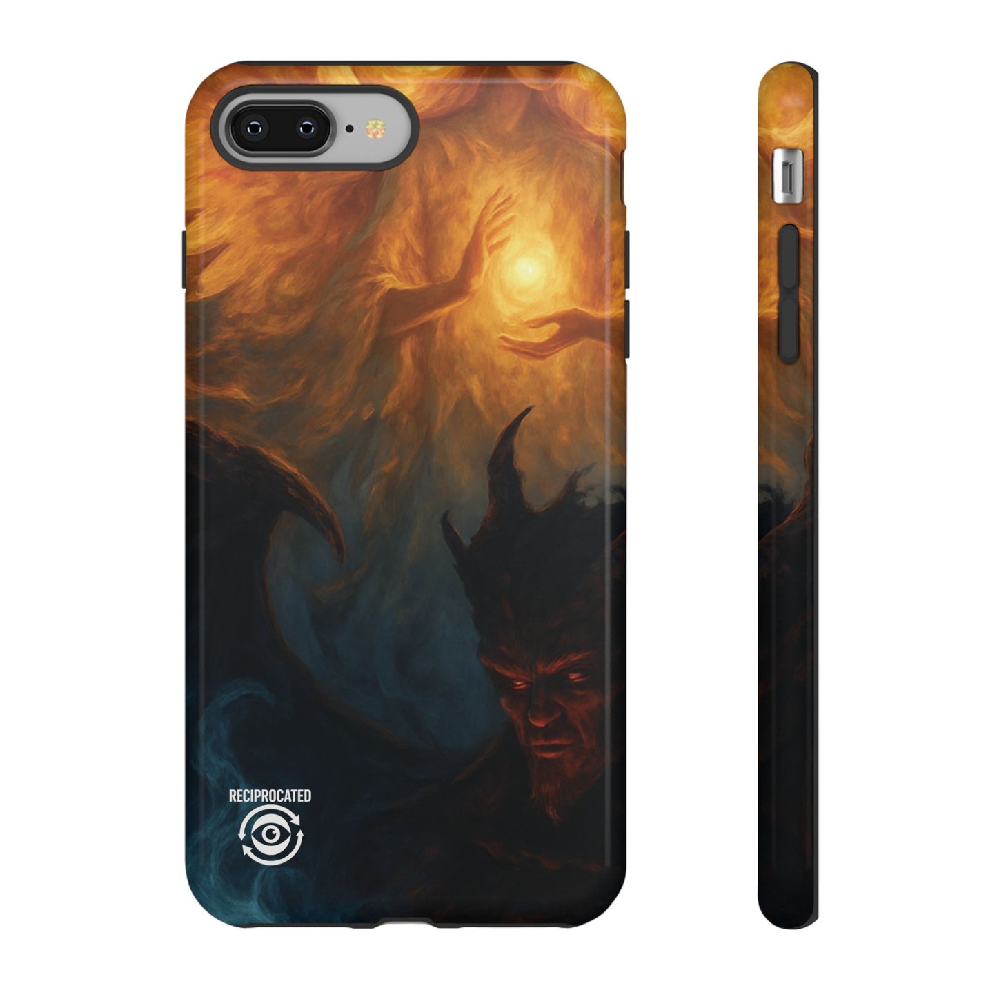 Tough Cases - Angelic Art Phone Case | Dark Fantasy Design, Unique Gift for Gamers, Halloween Decor, Protective Cover, Stylish Accessory