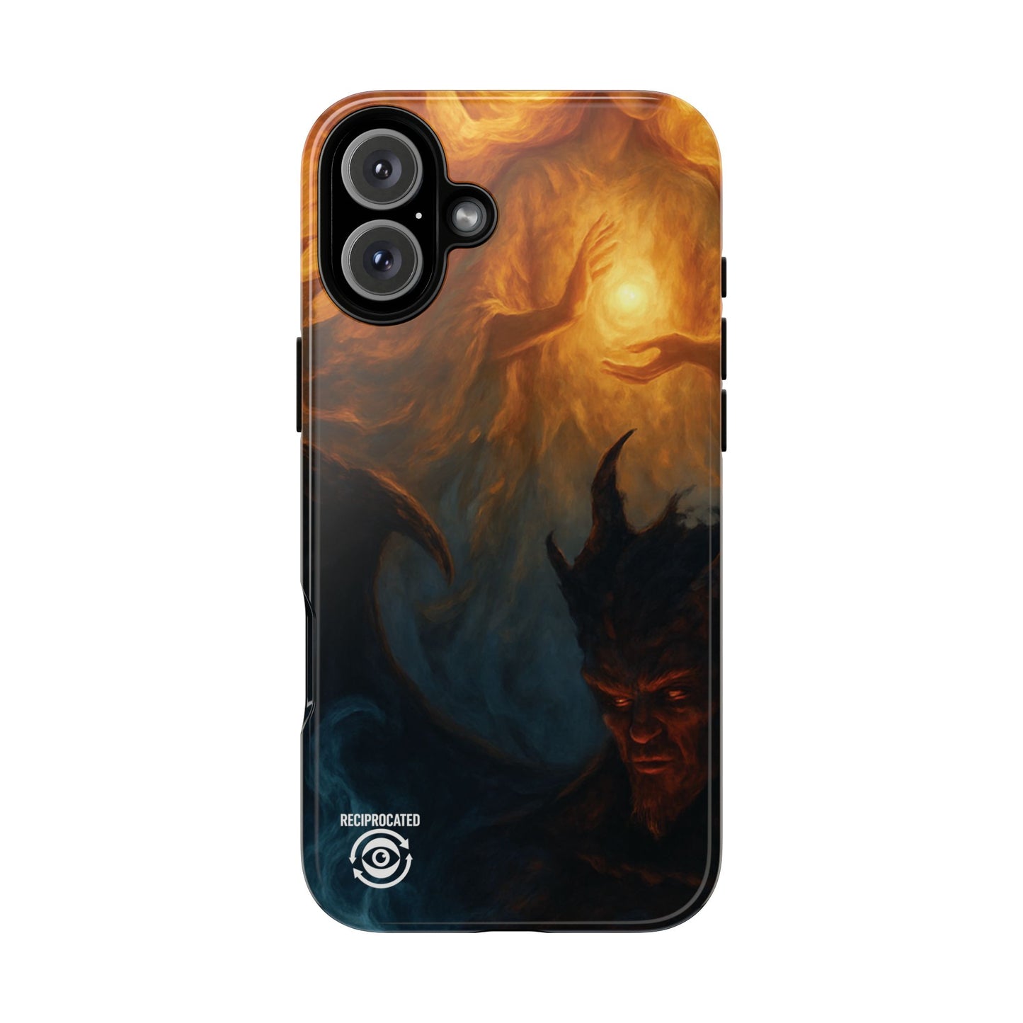 Tough Cases - Angelic Art Phone Case | Dark Fantasy Design, Unique Gift for Gamers, Halloween Decor, Protective Cover, Stylish Accessory
