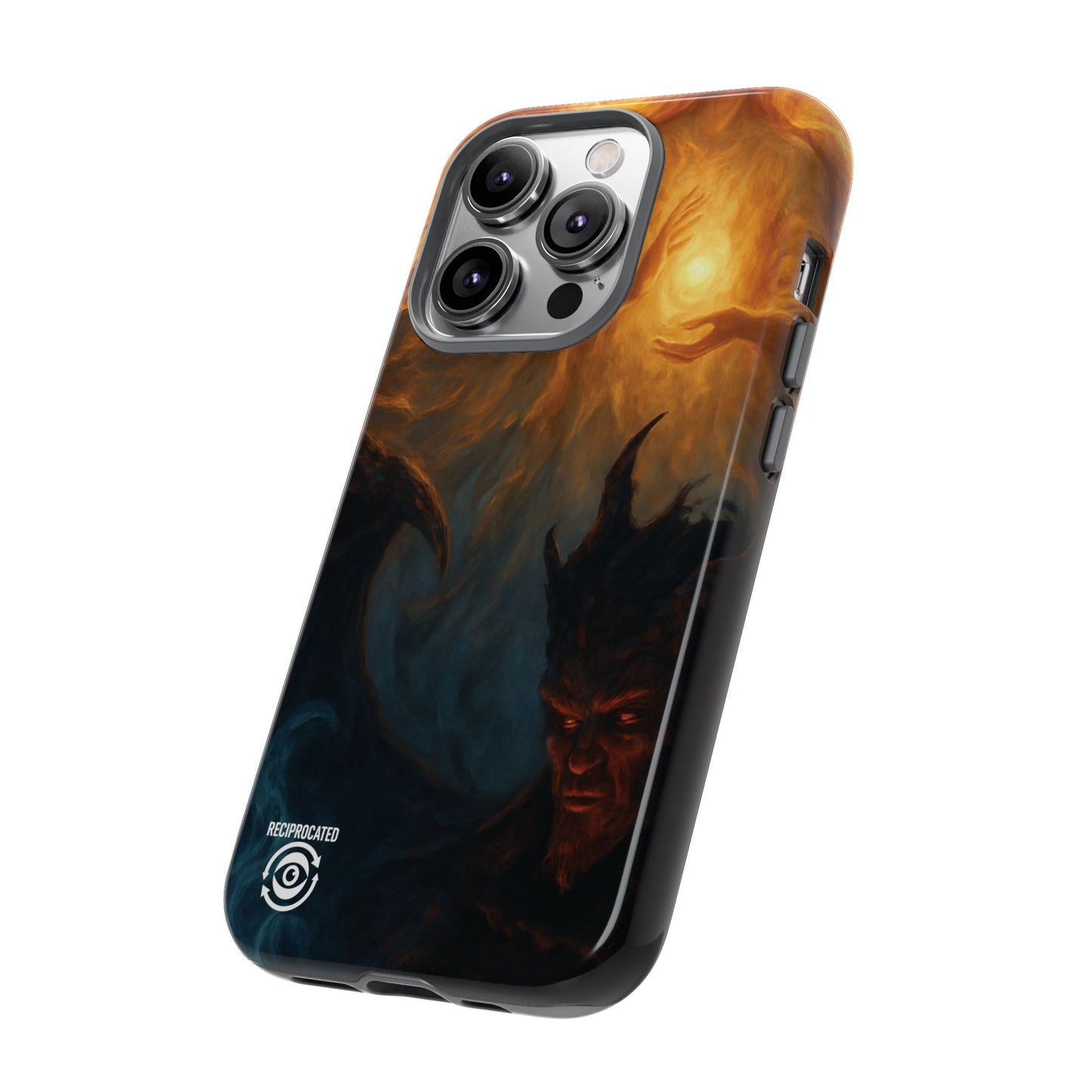 Tough Cases - Angelic Art Phone Case | Dark Fantasy Design, Unique Gift for Gamers, Halloween Decor, Protective Cover, Stylish Accessory
