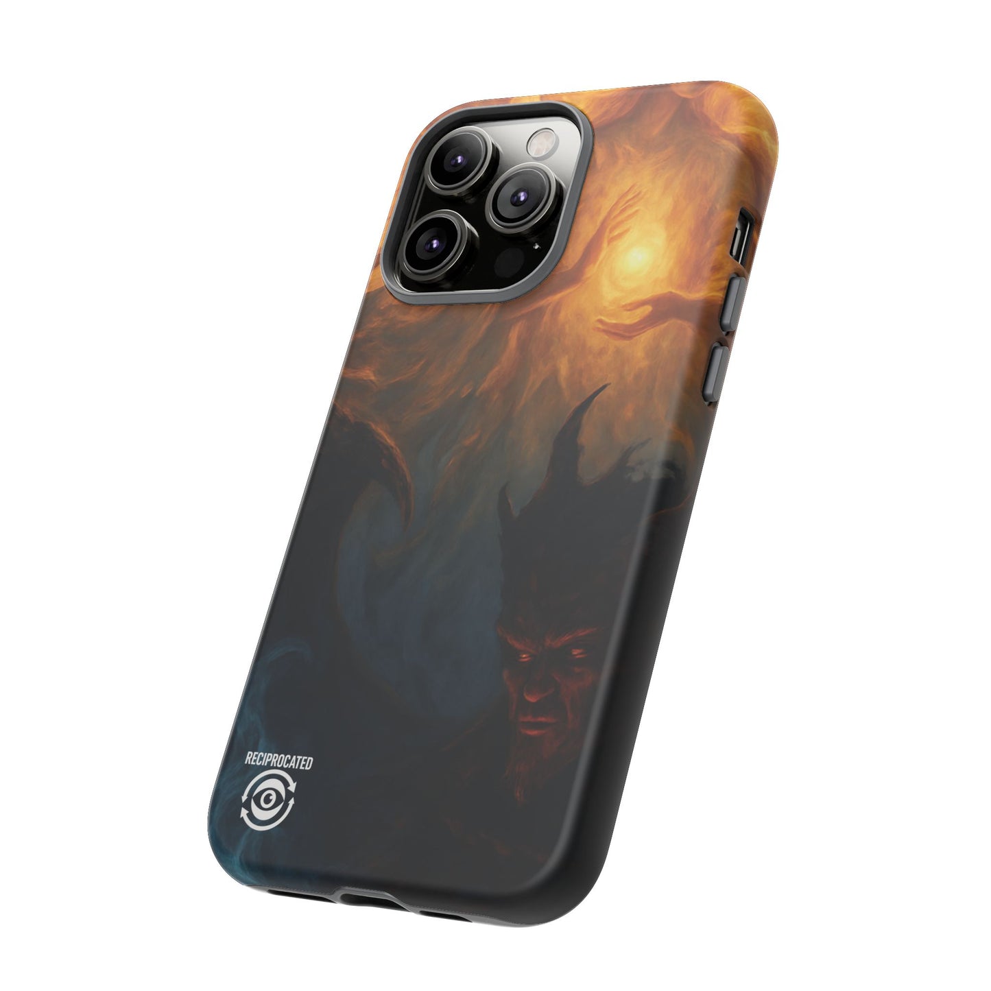 Tough Cases - Angelic Art Phone Case | Dark Fantasy Design, Unique Gift for Gamers, Halloween Decor, Protective Cover, Stylish Accessory