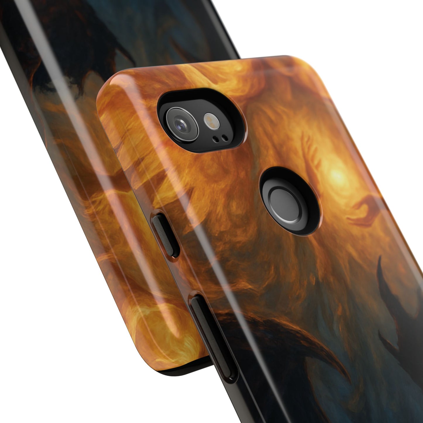 Tough Cases - Angelic Art Phone Case | Dark Fantasy Design, Unique Gift for Gamers, Halloween Decor, Protective Cover, Stylish Accessory