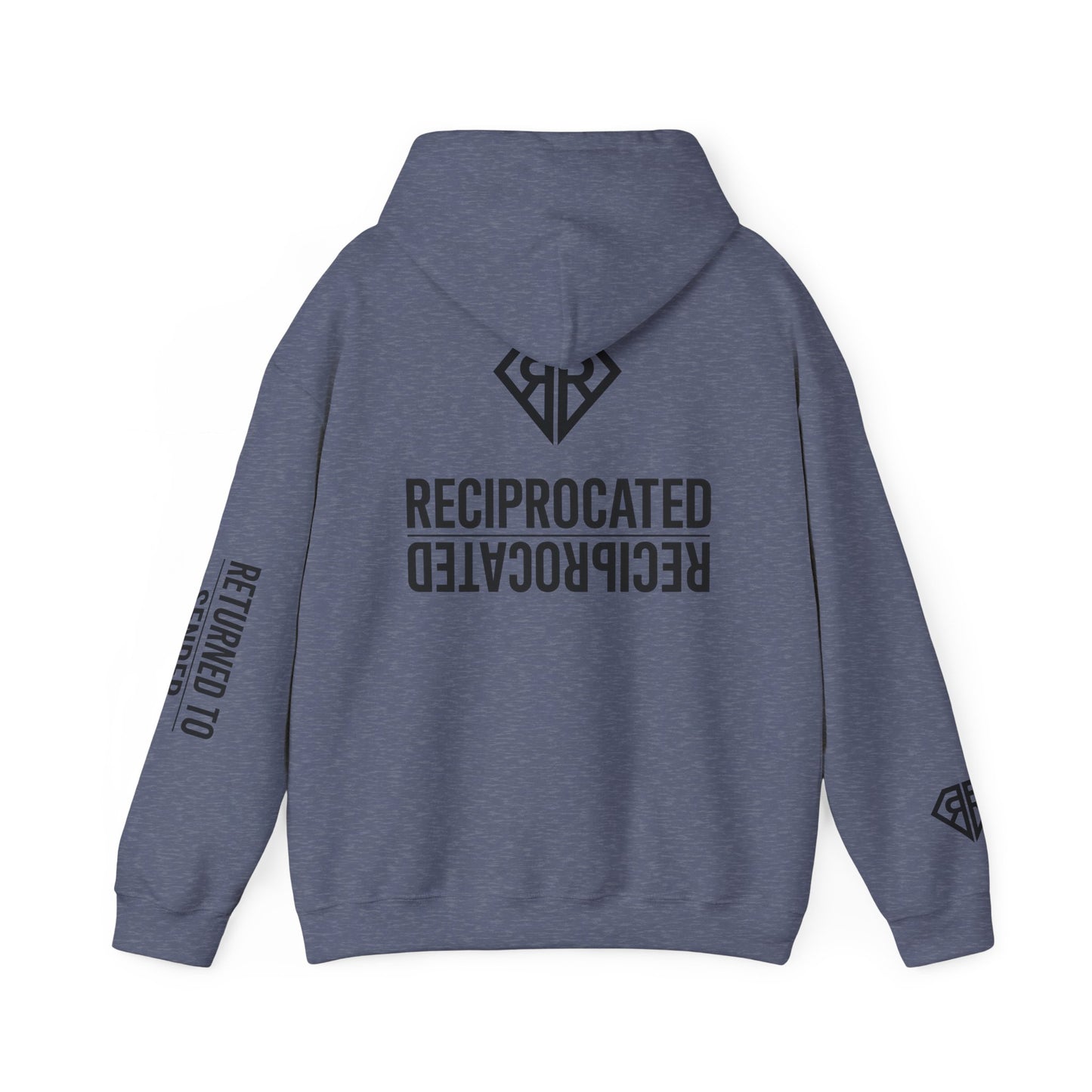 Reciprocated Energy Unisex Heavy Blend Hoodie, Inspirational Sweatshirt, Self-Care Gift, Motivational Apparel, Cozy Gift for Friends