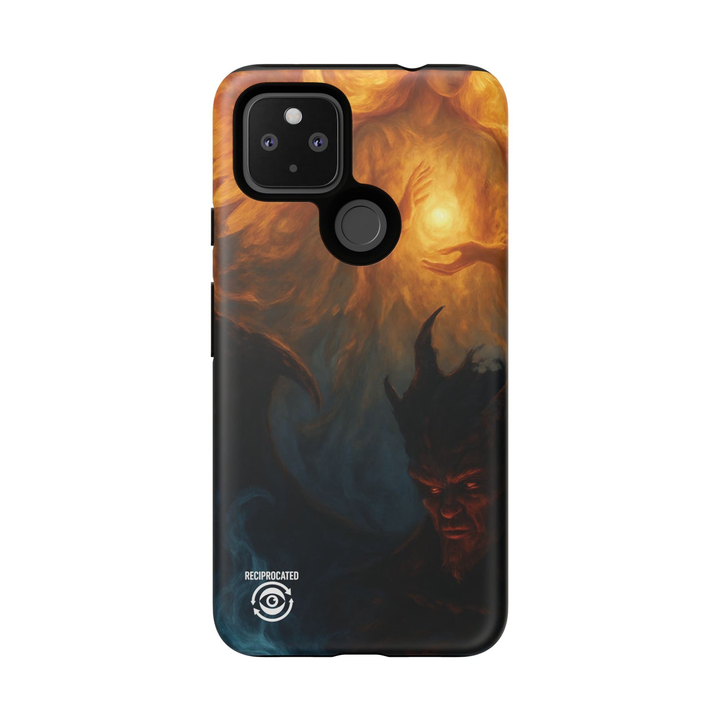 Tough Cases - Angelic Art Phone Case | Dark Fantasy Design, Unique Gift for Gamers, Halloween Decor, Protective Cover, Stylish Accessory