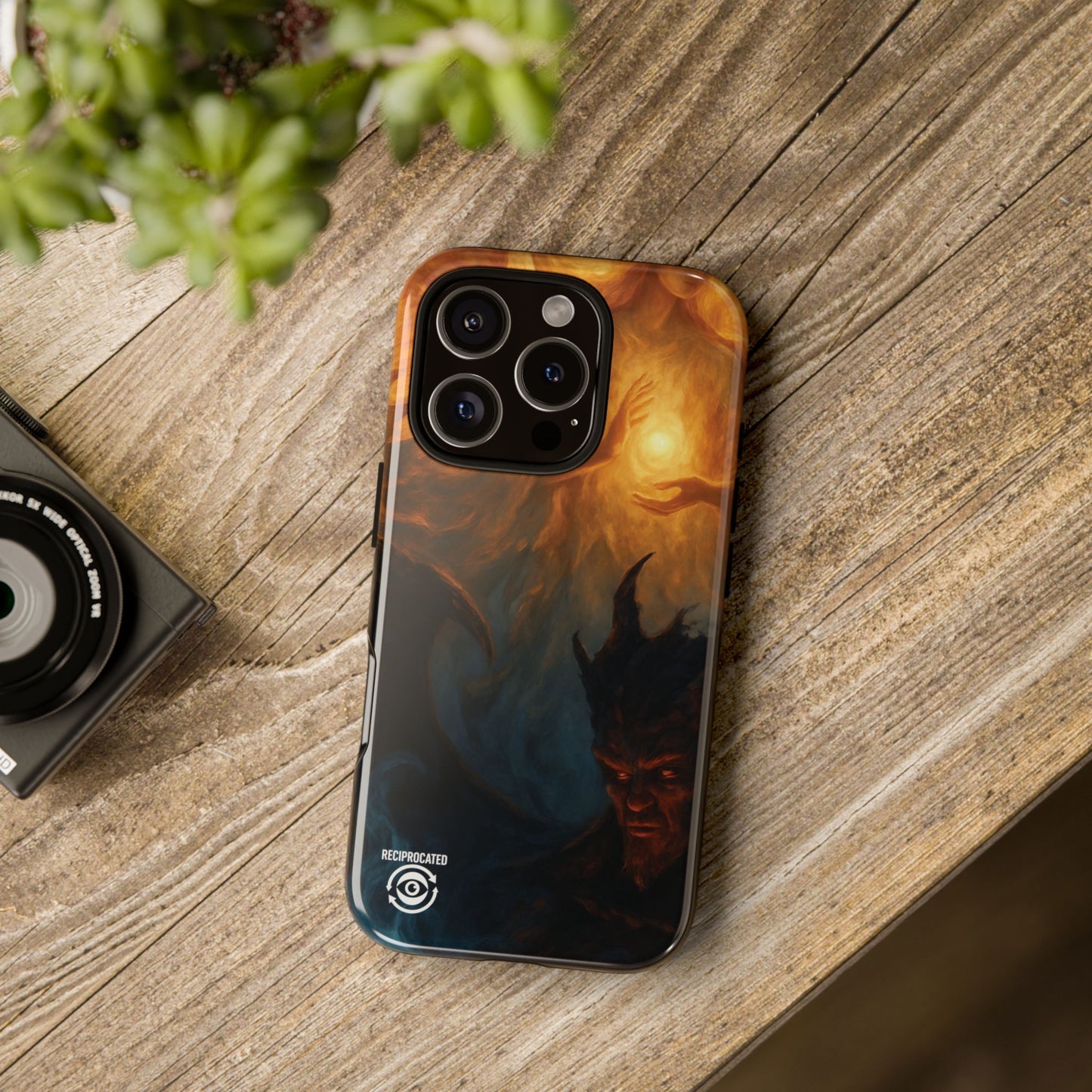 Tough Cases - Angelic Art Phone Case | Dark Fantasy Design, Unique Gift for Gamers, Halloween Decor, Protective Cover, Stylish Accessory
