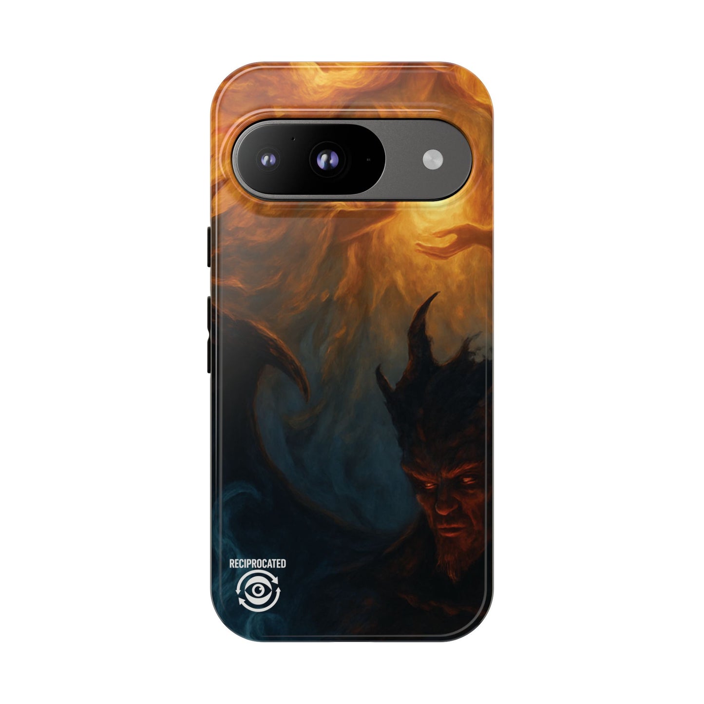 Tough Cases - Angelic Art Phone Case | Dark Fantasy Design, Unique Gift for Gamers, Halloween Decor, Protective Cover, Stylish Accessory