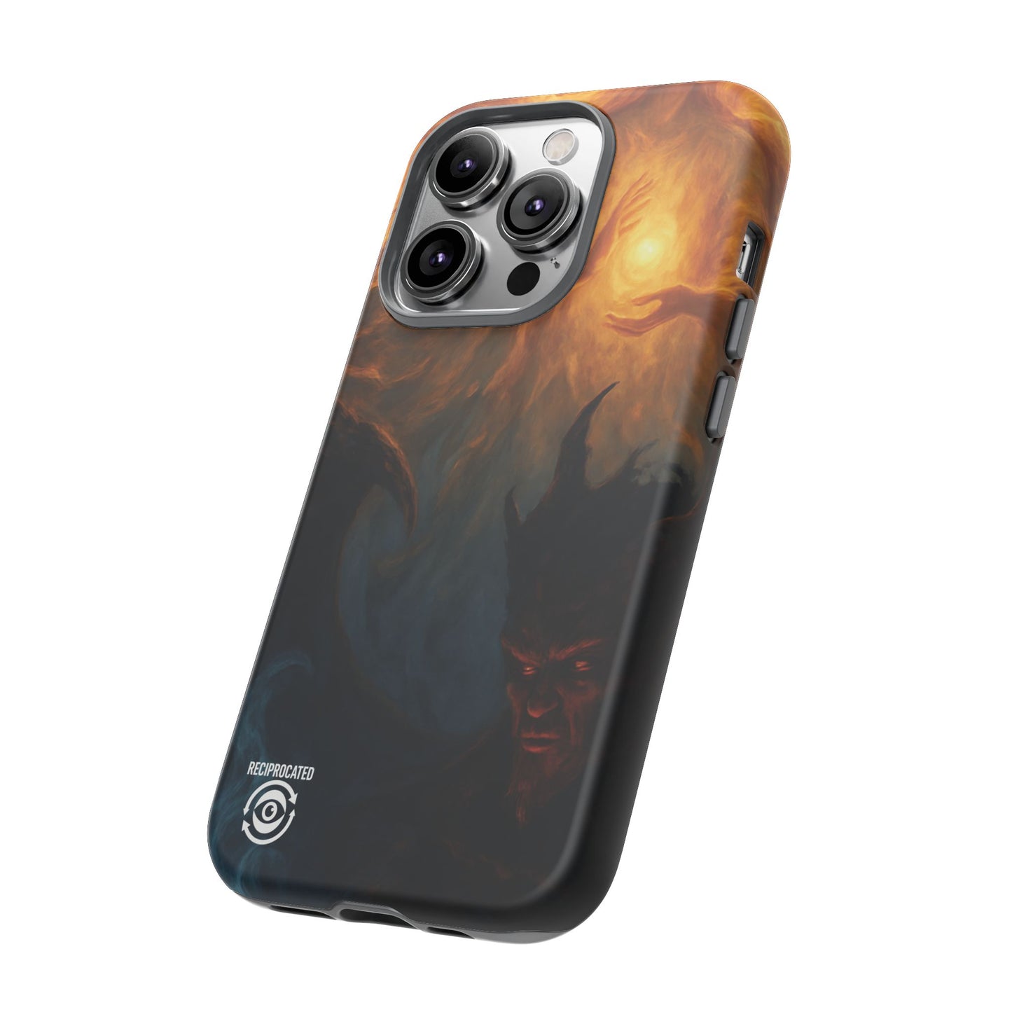 Tough Cases - Angelic Art Phone Case | Dark Fantasy Design, Unique Gift for Gamers, Halloween Decor, Protective Cover, Stylish Accessory