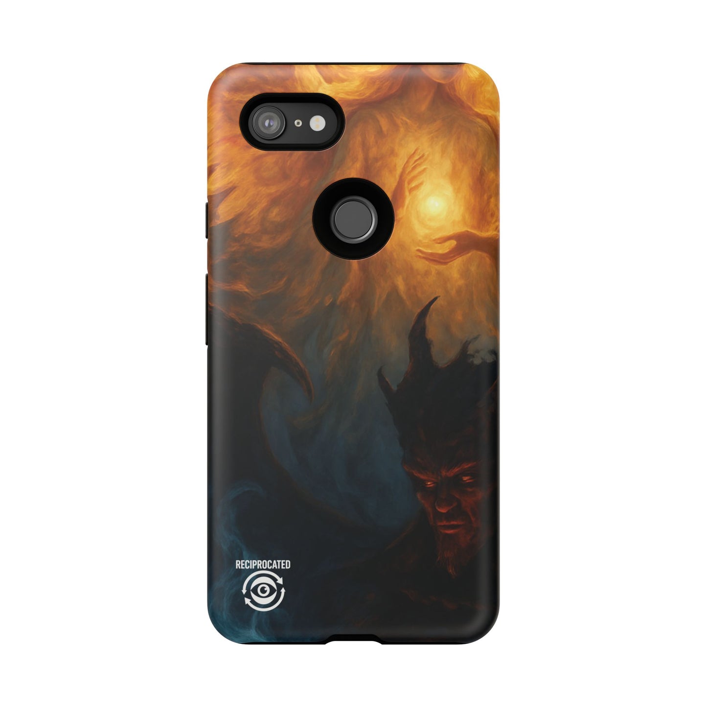Tough Cases - Angelic Art Phone Case | Dark Fantasy Design, Unique Gift for Gamers, Halloween Decor, Protective Cover, Stylish Accessory