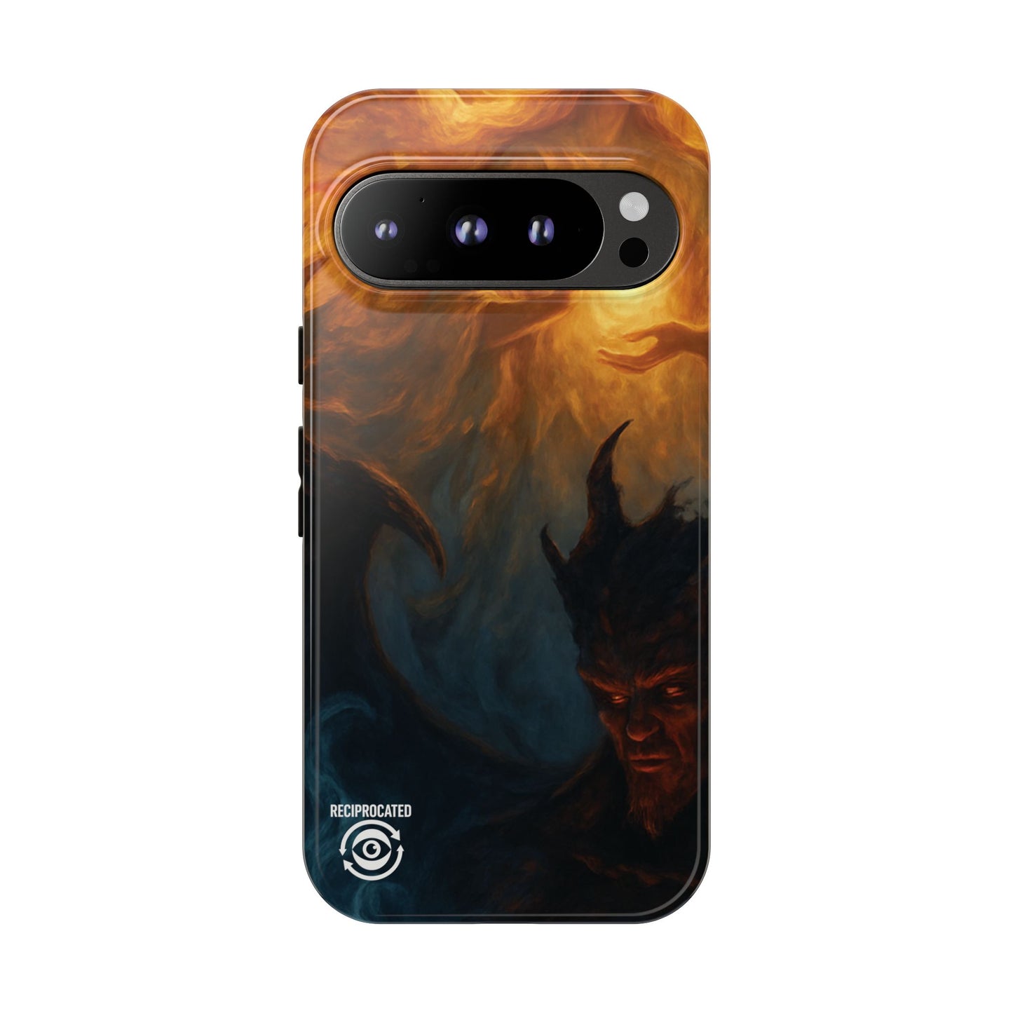 Tough Cases - Angelic Art Phone Case | Dark Fantasy Design, Unique Gift for Gamers, Halloween Decor, Protective Cover, Stylish Accessory