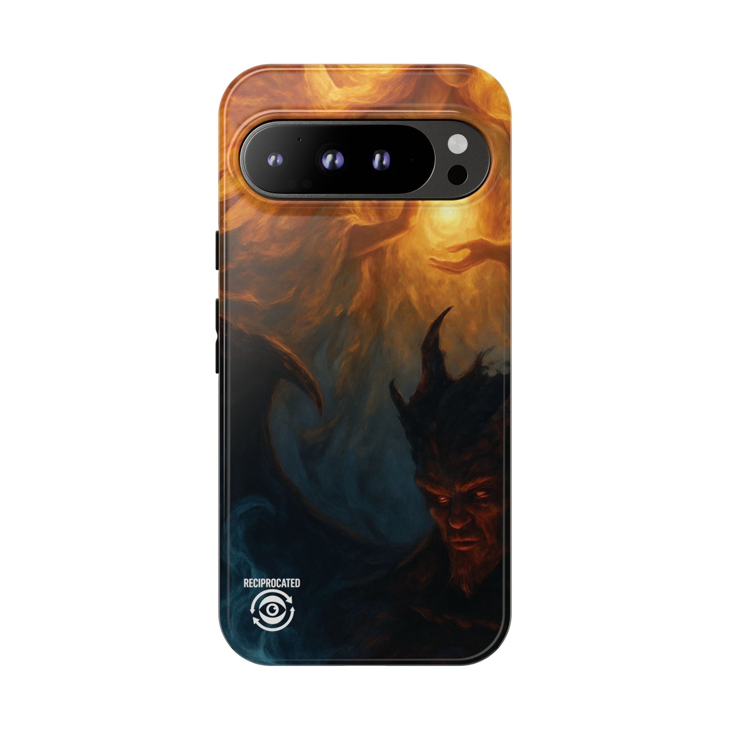 Tough Cases - Angelic Art Phone Case | Dark Fantasy Design, Unique Gift for Gamers, Halloween Decor, Protective Cover, Stylish Accessory