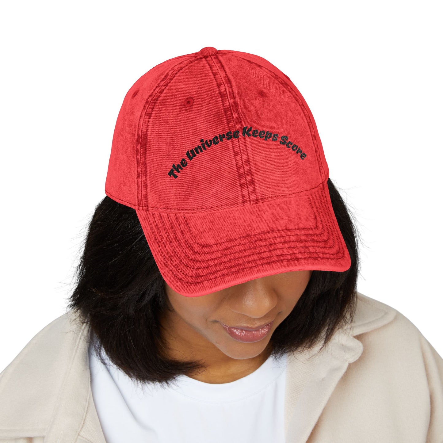Vintage Embroidered Cap - Retro Style Hat, Perfect for Festivals, Gifts, Daily Wear, Adjustable Baseball Cap, Universe Keeps Store Design