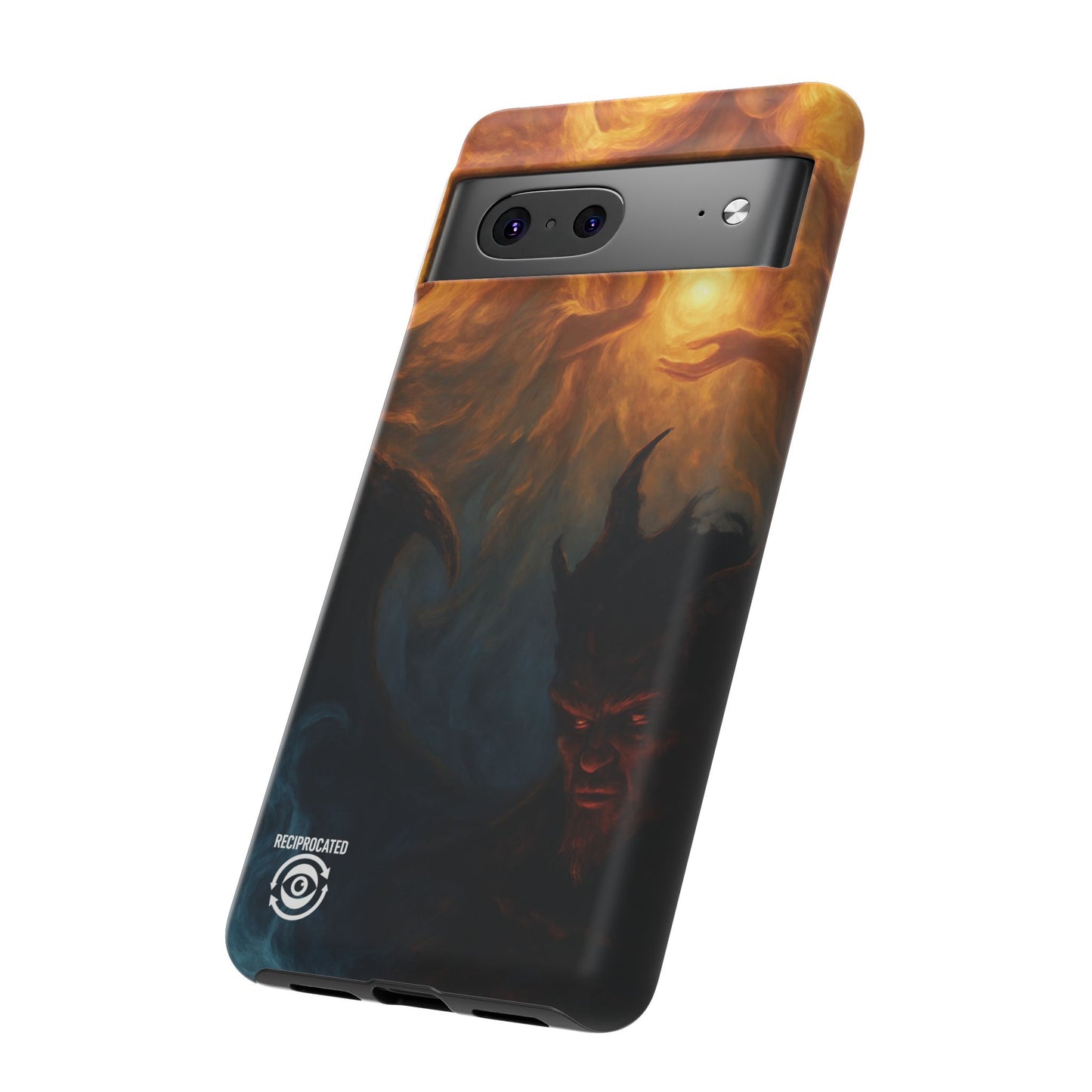 Tough Cases - Angelic Art Phone Case | Dark Fantasy Design, Unique Gift for Gamers, Halloween Decor, Protective Cover, Stylish Accessory