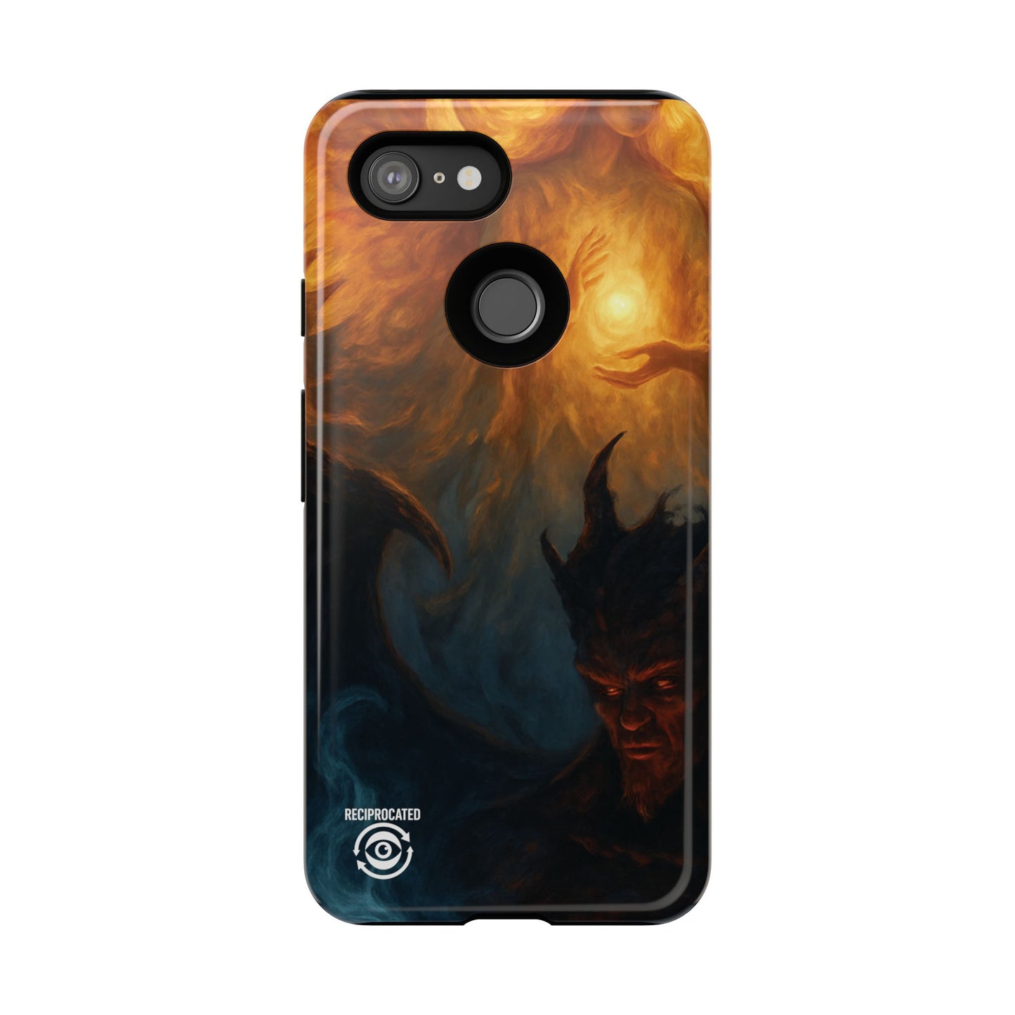 Tough Cases - Angelic Art Phone Case | Dark Fantasy Design, Unique Gift for Gamers, Halloween Decor, Protective Cover, Stylish Accessory