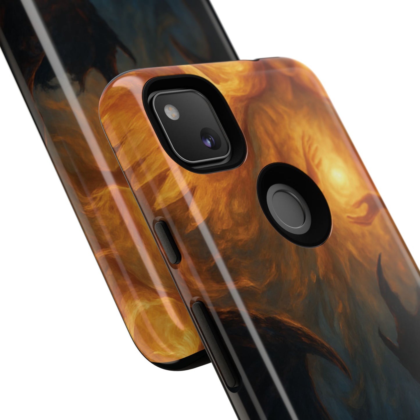 Tough Cases - Angelic Art Phone Case | Dark Fantasy Design, Unique Gift for Gamers, Halloween Decor, Protective Cover, Stylish Accessory