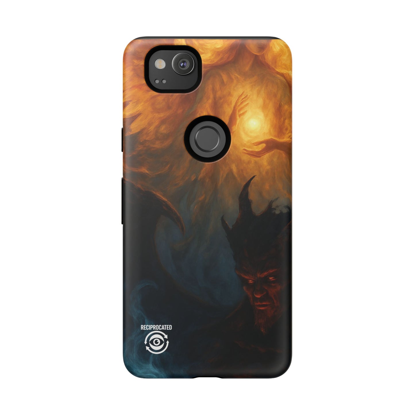 Tough Cases - Angelic Art Phone Case | Dark Fantasy Design, Unique Gift for Gamers, Halloween Decor, Protective Cover, Stylish Accessory