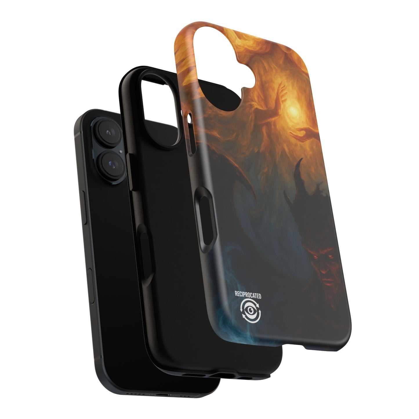 Tough Cases - Angelic Art Phone Case | Dark Fantasy Design, Unique Gift for Gamers, Halloween Decor, Protective Cover, Stylish Accessory