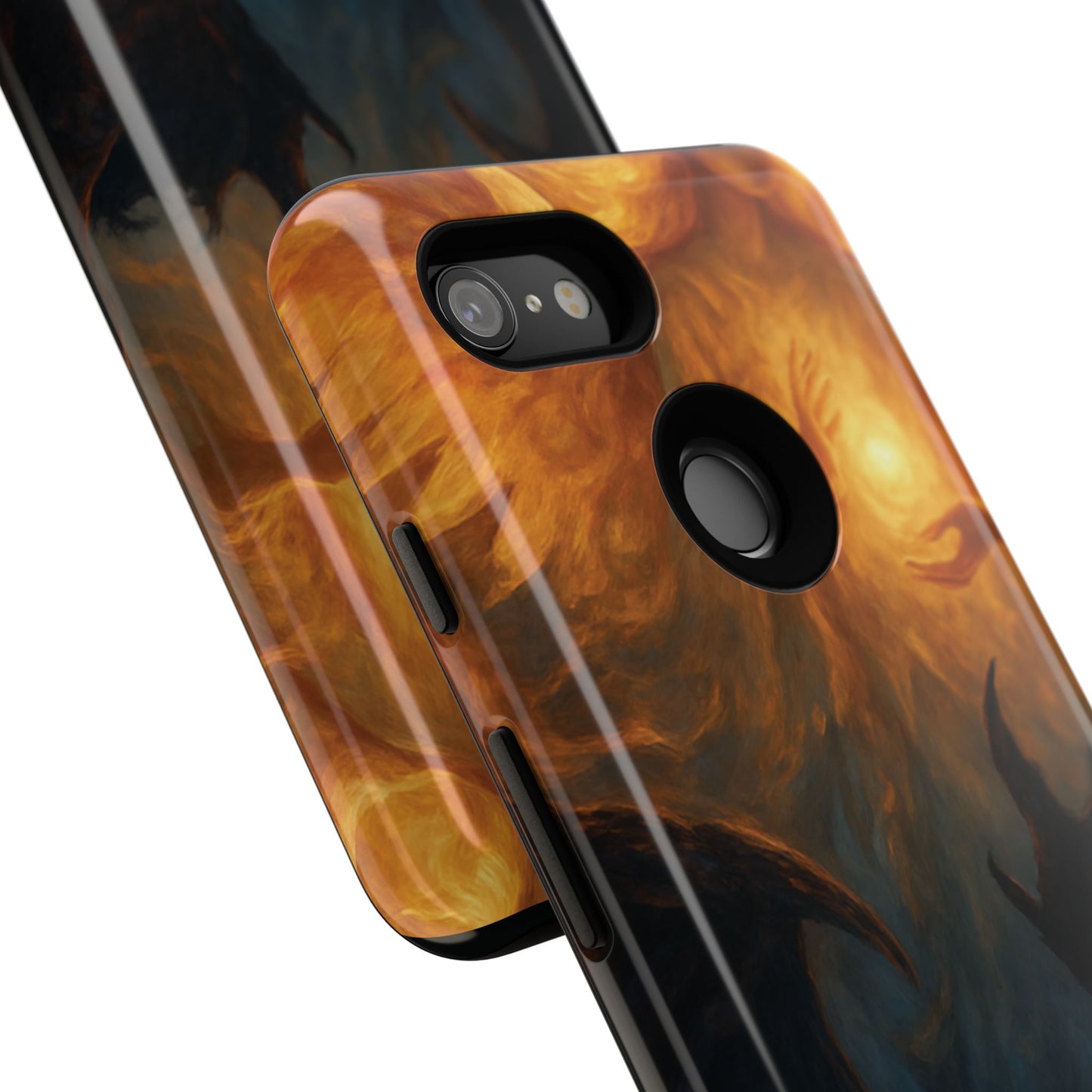 Tough Cases - Angelic Art Phone Case | Dark Fantasy Design, Unique Gift for Gamers, Halloween Decor, Protective Cover, Stylish Accessory