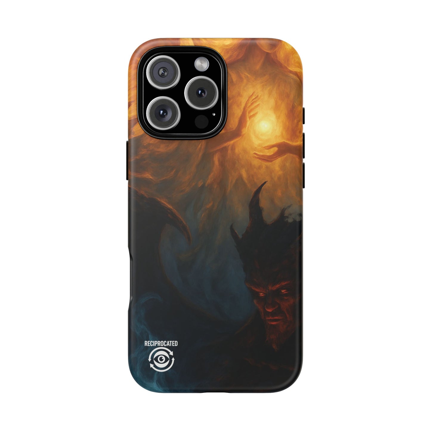 Tough Cases - Angelic Art Phone Case | Dark Fantasy Design, Unique Gift for Gamers, Halloween Decor, Protective Cover, Stylish Accessory