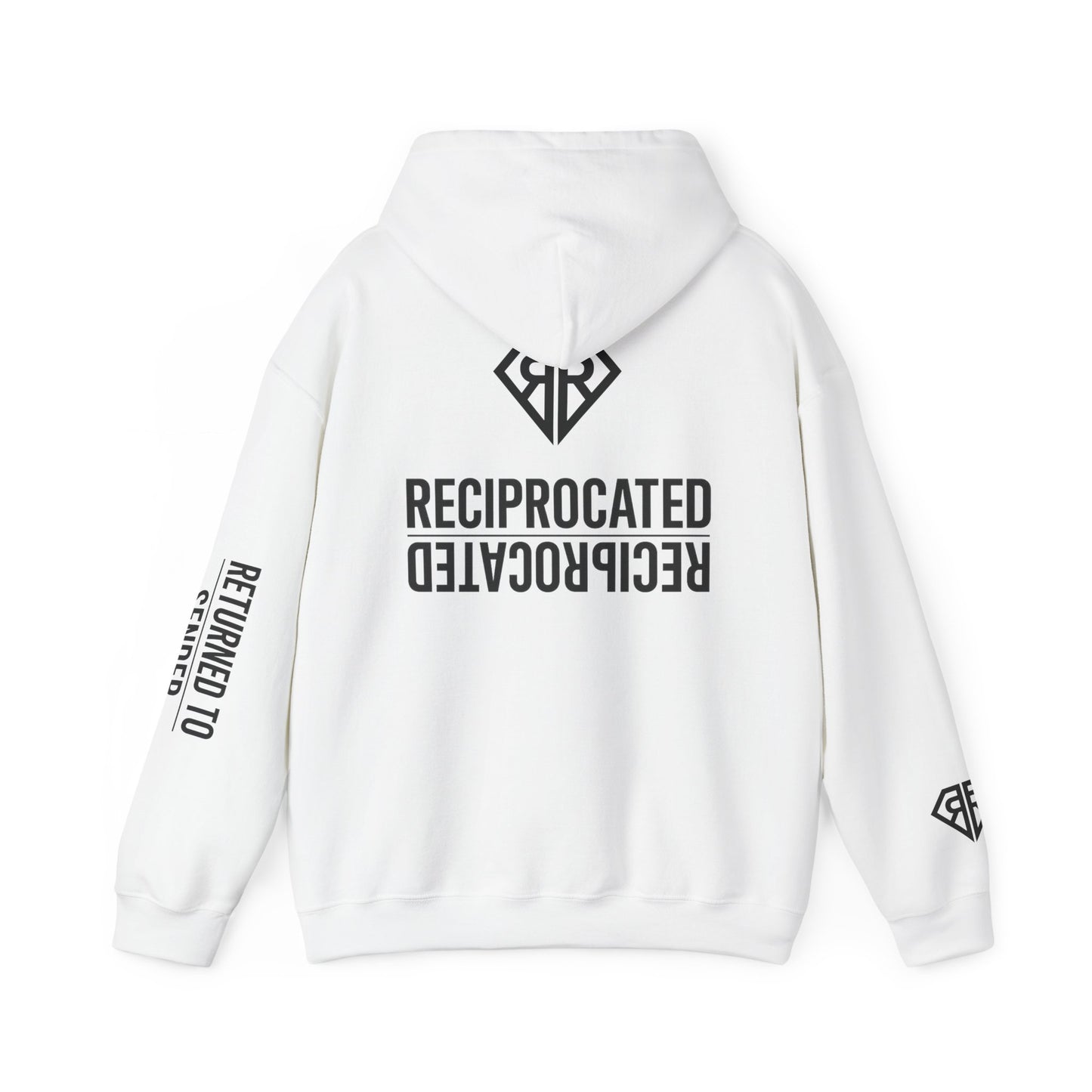 Reciprocated Energy Unisex Heavy Blend Hoodie, Inspirational Sweatshirt, Self-Care Gift, Motivational Apparel, Cozy Gift for Friends