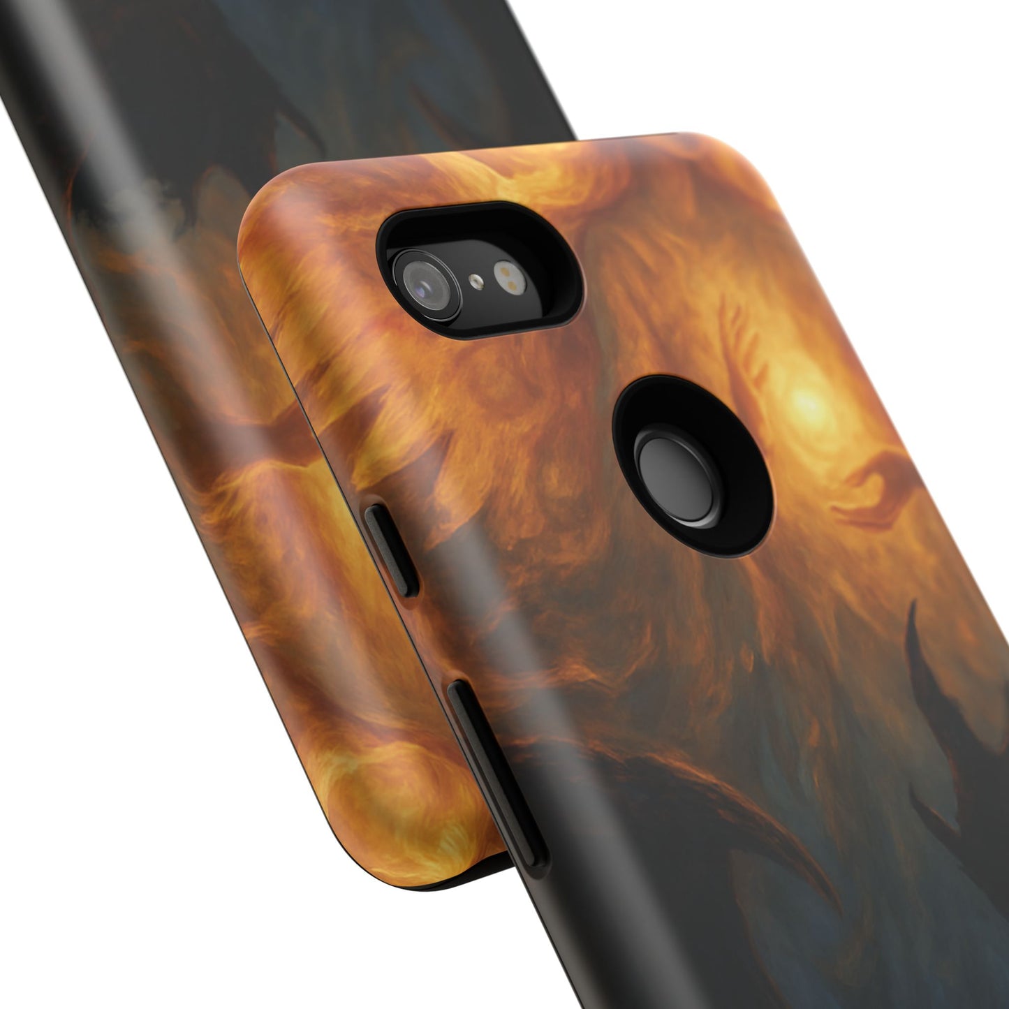 Tough Cases - Angelic Art Phone Case | Dark Fantasy Design, Unique Gift for Gamers, Halloween Decor, Protective Cover, Stylish Accessory