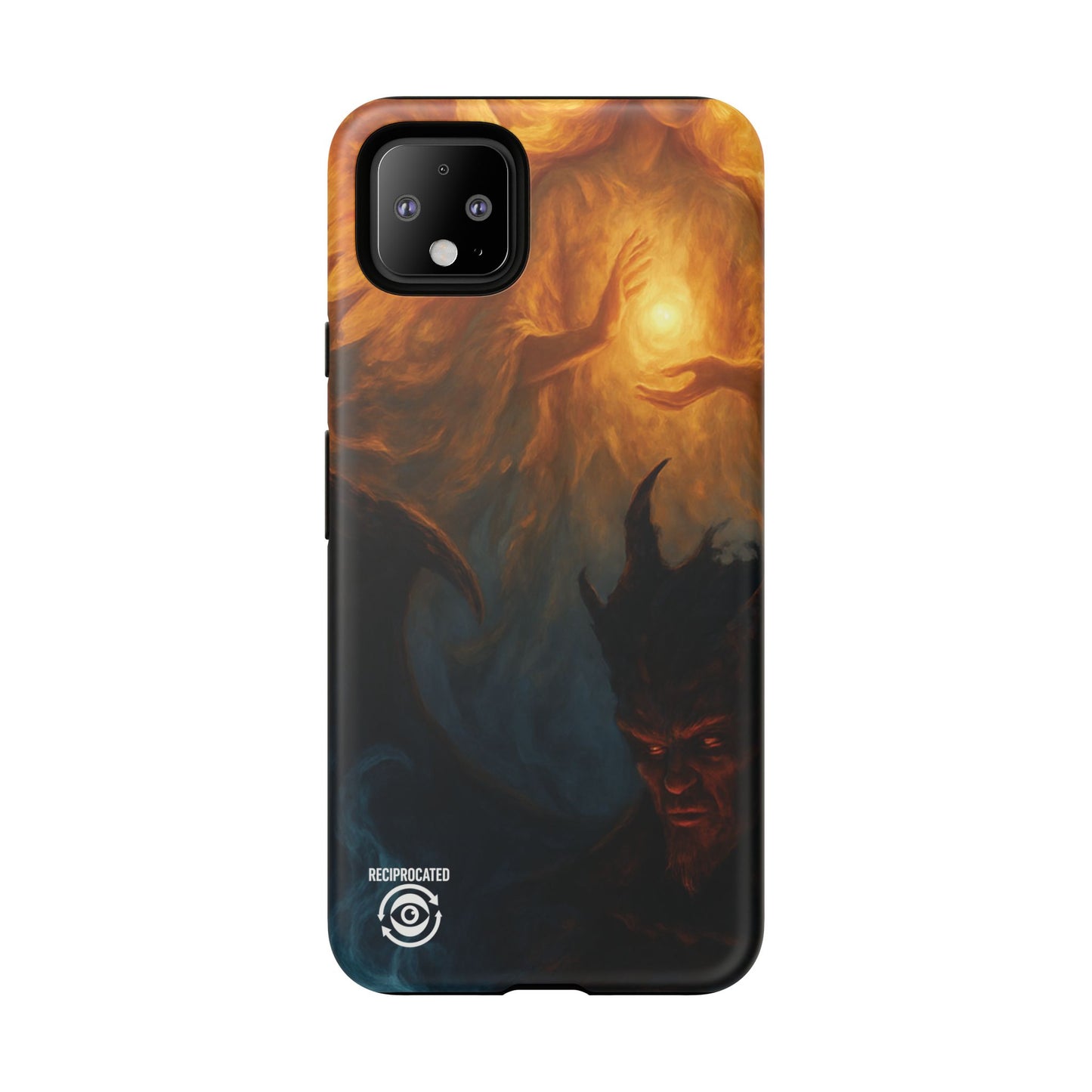 Tough Cases - Angelic Art Phone Case | Dark Fantasy Design, Unique Gift for Gamers, Halloween Decor, Protective Cover, Stylish Accessory