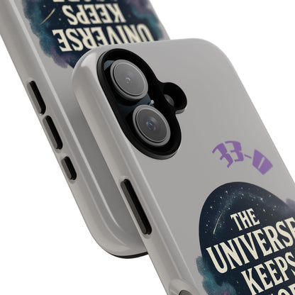 Galaxy-Themed Phone Case, The Universe Keeps Score Case, Astrology Gifts, Outer Space Accessories, Unique Phone Covers