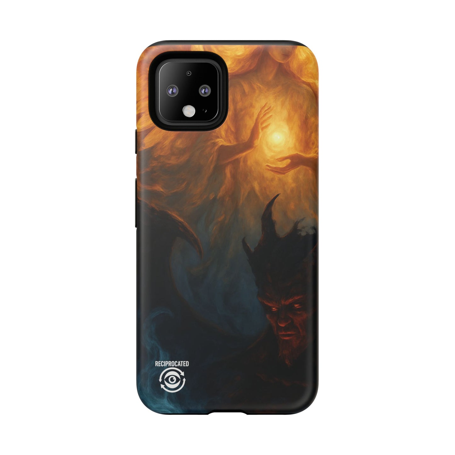 Tough Cases - Angelic Art Phone Case | Dark Fantasy Design, Unique Gift for Gamers, Halloween Decor, Protective Cover, Stylish Accessory