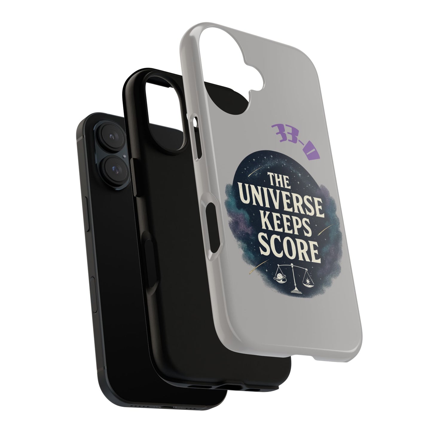 Galaxy-Themed Phone Case, The Universe Keeps Score Case, Astrology Gifts, Outer Space Accessories, Unique Phone Covers