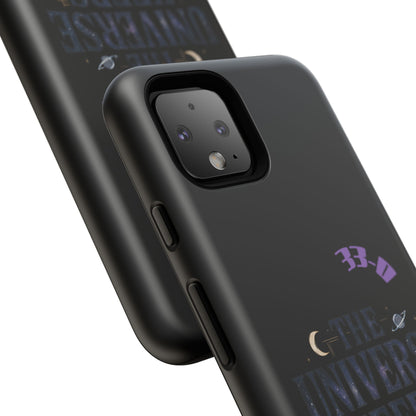 Phone Case with Cosmic Design - The Universe Keeps Score - Perfect for Astrology Lovers, Gift for Friends, Galaxy Aesthetic, Unique [...]