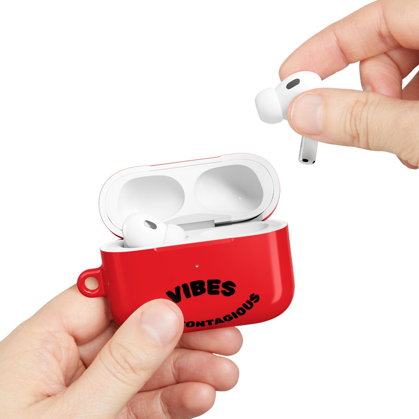 Red Reciprocated AirPod Cases