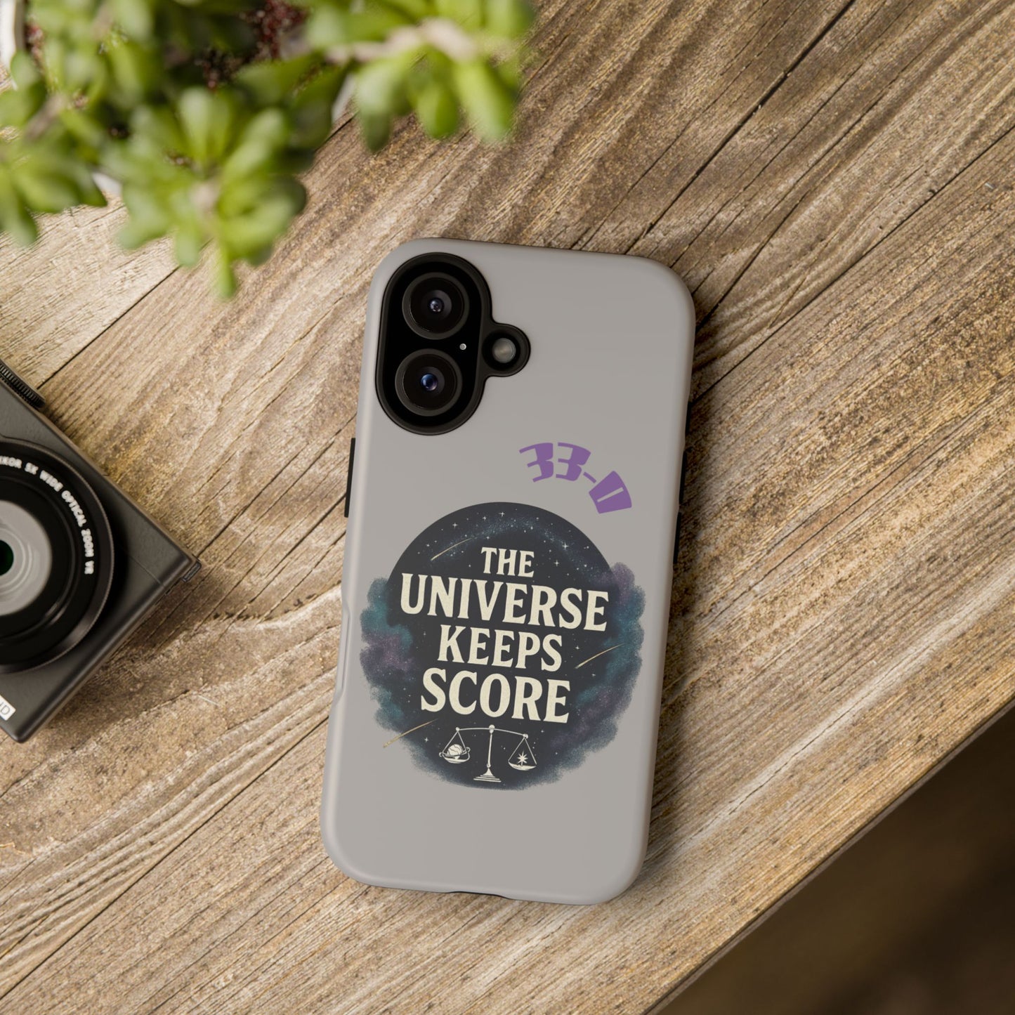 Galaxy-Themed Phone Case, The Universe Keeps Score Case, Astrology Gifts, Outer Space Accessories, Unique Phone Covers