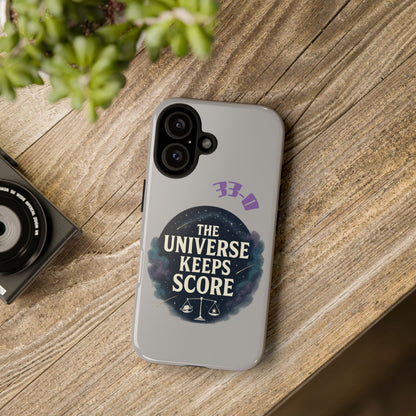 Galaxy-Themed Phone Case, The Universe Keeps Score Case, Astrology Gifts, Outer Space Accessories, Unique Phone Covers