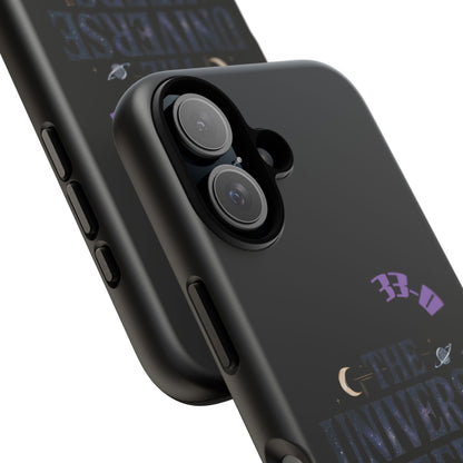 Phone Case with Cosmic Design - The Universe Keeps Score - Perfect for Astrology Lovers, Gift for Friends, Galaxy Aesthetic, Unique [...]