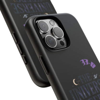 Phone Case with Cosmic Design - The Universe Keeps Score - Perfect for Astrology Lovers, Gift for Friends, Galaxy Aesthetic, Unique [...]