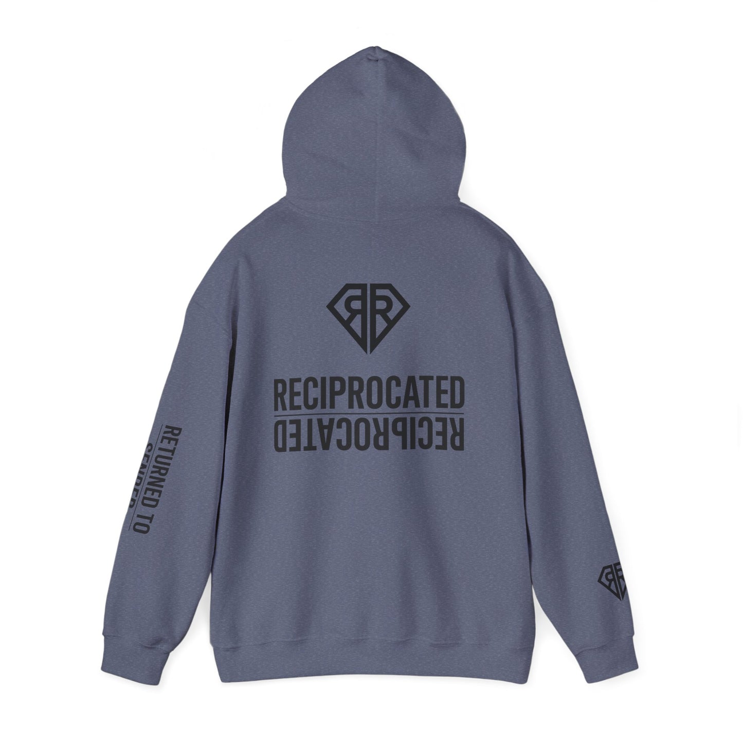 Reciprocated Energy Unisex Heavy Blend Hoodie, Inspirational Sweatshirt, Self-Care Gift, Motivational Apparel, Cozy Gift for Friends