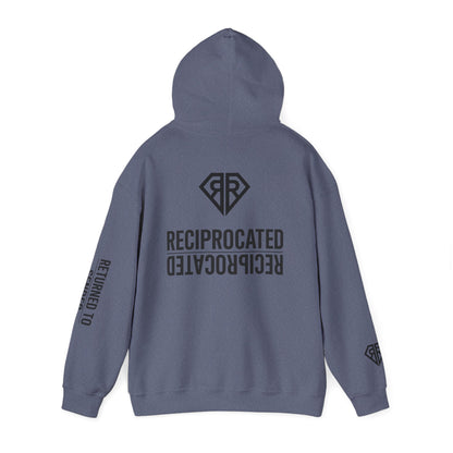 Reciprocated Energy Unisex Heavy Blend Hoodie, Inspirational Sweatshirt, Self-Care Gift, Motivational Apparel, Cozy Gift for Friends