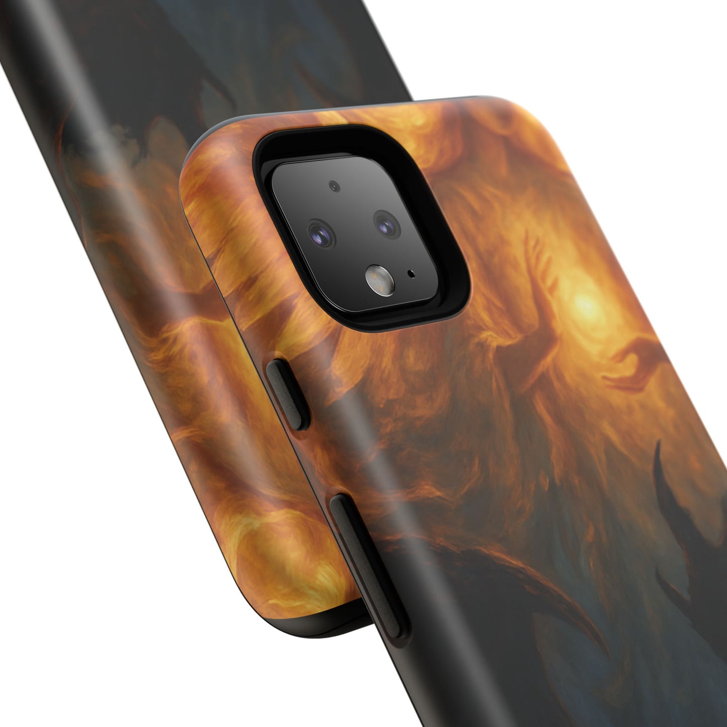 Tough Cases - Angelic Art Phone Case | Dark Fantasy Design, Unique Gift for Gamers, Halloween Decor, Protective Cover, Stylish Accessory