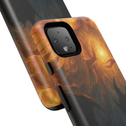 Tough Cases - Angelic Art Phone Case | Dark Fantasy Design, Unique Gift for Gamers, Halloween Decor, Protective Cover, Stylish Accessory