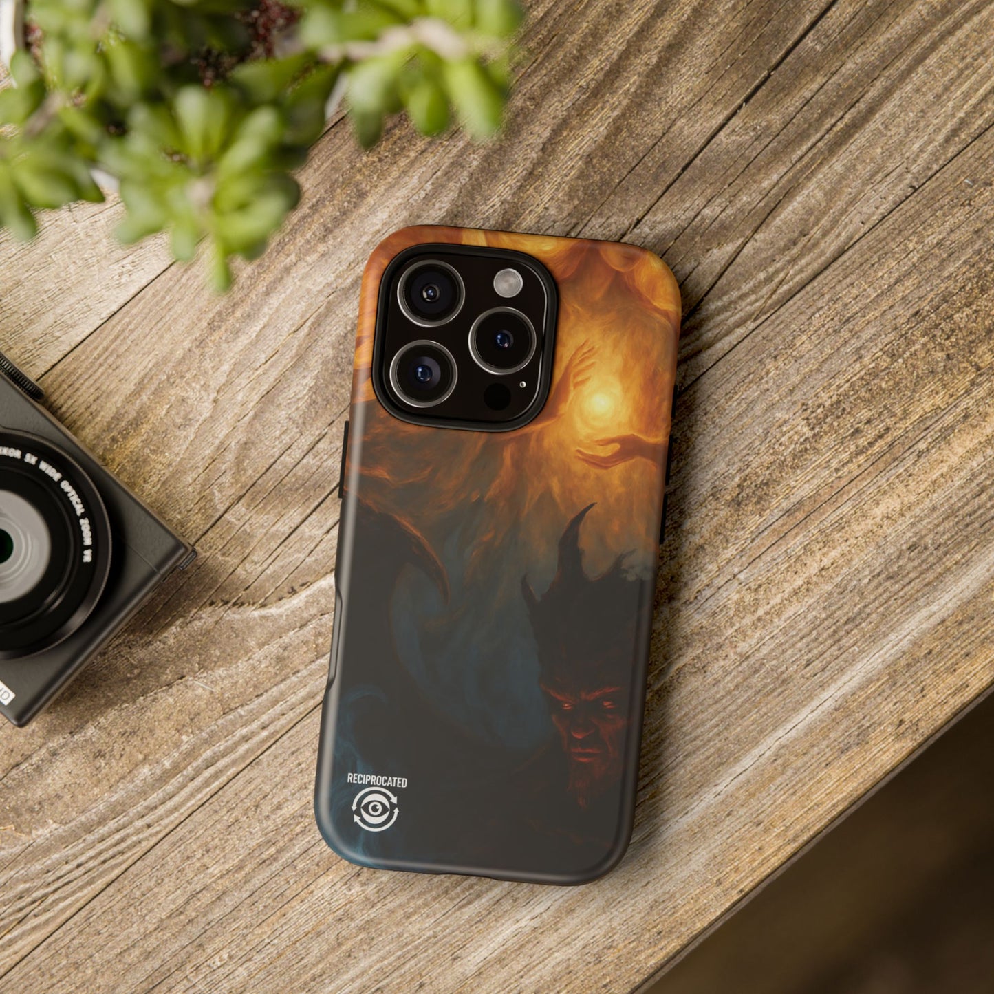 Tough Cases - Angelic Art Phone Case | Dark Fantasy Design, Unique Gift for Gamers, Halloween Decor, Protective Cover, Stylish Accessory