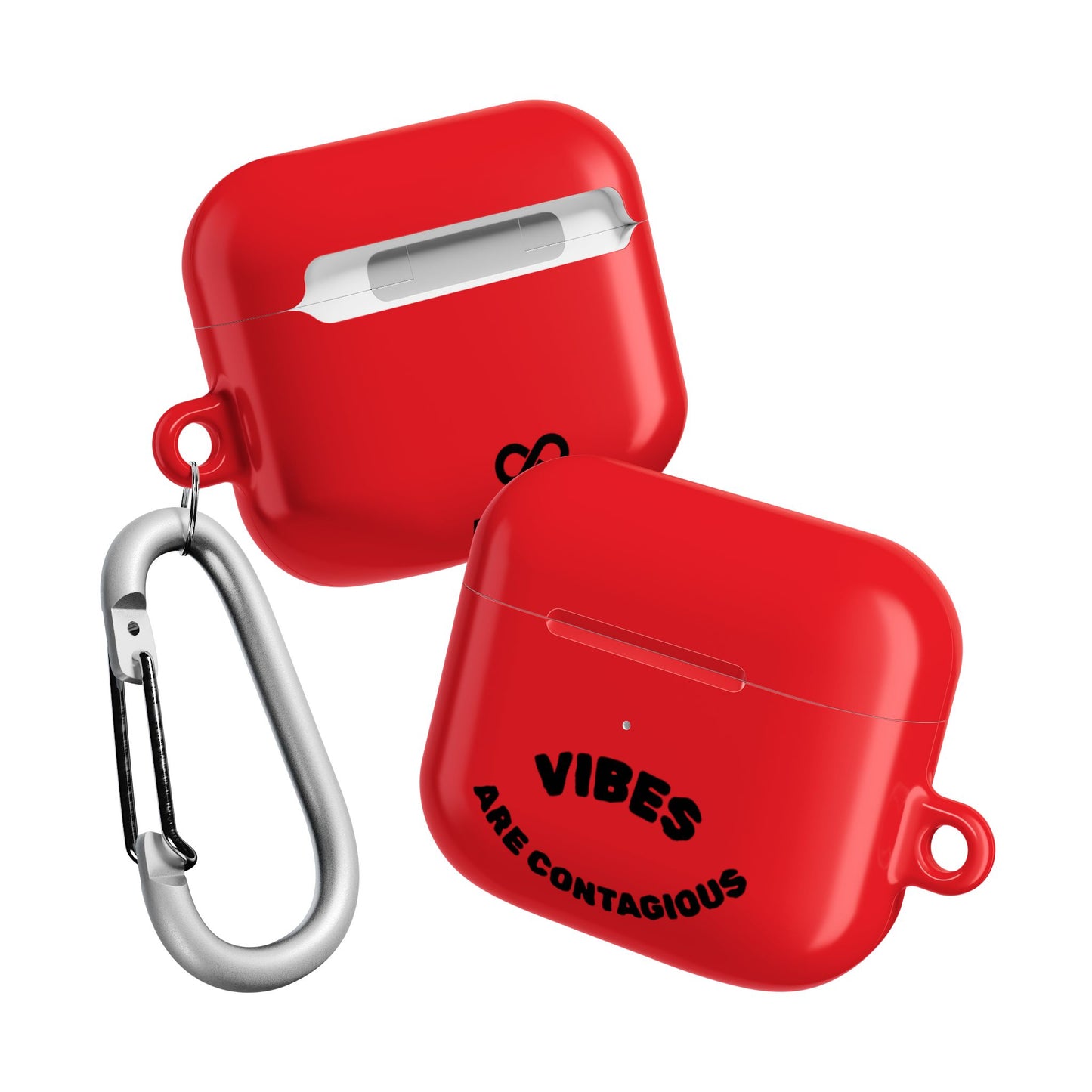 Red Reciprocated AirPod Cases
