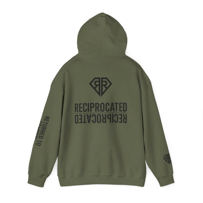 Reciprocated Energy Unisex Heavy Blend Hoodie, Inspirational Sweatshirt, Self-Care Gift, Motivational Apparel, Cozy Gift for Friends