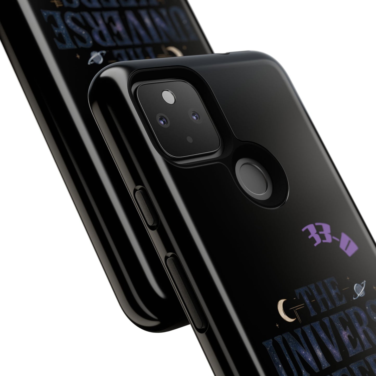 Phone Case with Cosmic Design - The Universe Keeps Score - Perfect for Astrology Lovers, Gift for Friends, Galaxy Aesthetic, Unique [...]